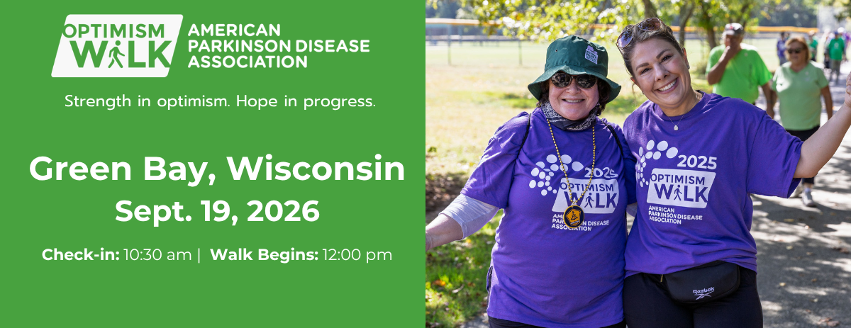 APDA 2026 Optimism Walk for Parkinson's - Green Bay